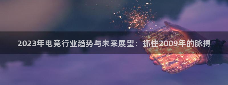 乐鱼电竞英雄联盟app官方：2023年电竞行业趋势与未来展望：抓住2009年的脉搏